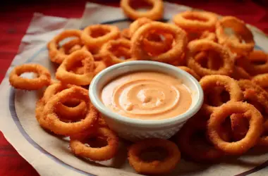 inflationism onion rings around a bowl of sauce de a d dac
